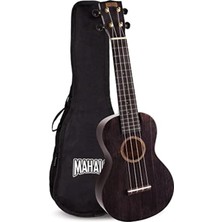 Gy Atelier Hano Series Concert Ukulele (Transparent Black)