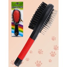 Pets Clup Çift Taraflı Fırça Tarak