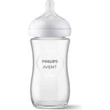 Gy Atelier Philips Avent Natural Response Cam Biberon, 240 Ml, 1 Ay+, Şeffaf