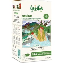 Gy Atelier Lazika Bitki Çayı – Sekine, Papatya ve Baharatlı Aromalı Gün Arası Çayı, Kafeinsiz, 18'li Piramit Poşet