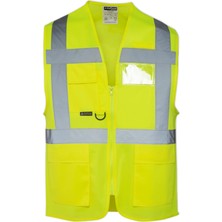 Gy Atelier Olympus Hıgh Vıs Warnıng Vest Sarı 3xl-1