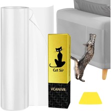 Gy Atelier Kedi Tırmalama Folyosu, Kendinden Yapışkanlı, 5 M x 20 Cm, Kedi Tırmalama Koruması, Kanepe, Çizilmeye Karşı Koruma, Kedi, Mobilya, Kanepe, Kapı, Duvar Için, Çizilmeye Karşı Koruma