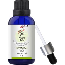 Gy Atelier Avokado Yağı (Avokado Oil) SERTIFIKALI%100 Saf ve Doğal Soğuk Sıkım 50 ml