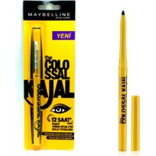 Gy Atelier The Colossal Kajal Asansörlü Göz Kalemi Black Siyah Delist