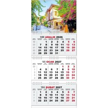 Gy Atelier 2027 Gemici Duvar Takvimi - Antalya Kaleiçi
