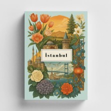 Gy Atelier Kolaj Serisi Istanbul Bullet Journal A5 Noktalı Defter