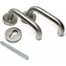 Gy Atelier Arpat Paslanmaz Baston Rozetli Kapı Kolu Inox Yale