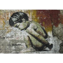 Gy Atelier Cakatablo Duvar Çizim Boyama Çocuk 120 Parça Puzzle Yapboz Mdf Ahşap