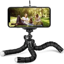 Gy Atelier Ahtapot Tripod Akrobat Stand/selfie Çubuğu-Siyah