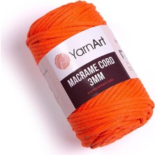 Gy Atelier Art El Örgü Ipi Macrame Cord 3 Mm, 800, 2X500 gr