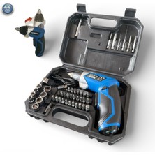 Gy Atelier HPA0416 Şarjlı Vidalama, 4V, 1.3AH, 4nm, 200 Dev/dk, 1/4 Hex Lokmalı Set