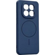 The Gencoo Xiaomi Redmi Note 15 Pro 5g Mika Pc Magsafe Kapak - Mavi