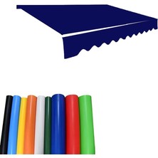 Gy Atelier Geri Çekilebilir Gölgelik Güneşlik Yedek Branda - Su Geçirmez Ağır Hizmet Tipi Pvc Teras Tente, Mağaza Vitrini, Dış Mekan Kullanımı Için (Koyu Mavi 3 M x 2 M / 9,8 x