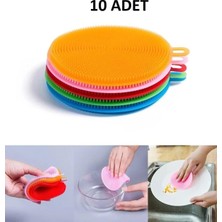 Gy Atelier 10 Meyve Sebze Bulaşık Temizleme Aparatı Tükenmeyen Bulaşık Yıkama Süngeri, Pedi