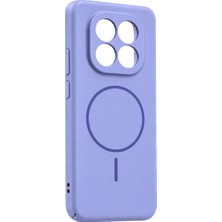 The Gencoo Xiaomi Redmi Note 15 Pro 5g Mika Pc Magsafe Kapak - Açık Mor