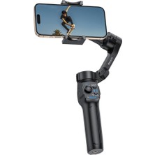 Gy Atelier SF27 360 Derece Ayarlanabilir Tripodlu Bt Selfie Gimbal - Siyah