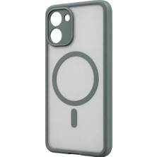 The Gencoo Xiaomi Poco X8 Pro Loji Magsafe Kapak - Gri