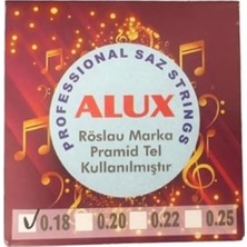 Gy Atelier ALX018P Pramid Kısa Sap Bağlama Teli 0.18