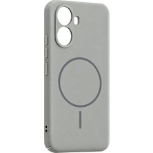 The Gencoo Xiaomi Poco X8 Pro Mika Pc Magsafe Kapak - Gri