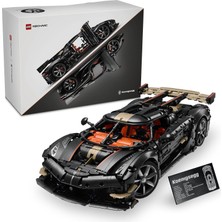 Tr Technic Koenigsegg Sadair's Spear Mega Araba 42232 - Yetişkinler Için Mühendislik Modeli Yapı