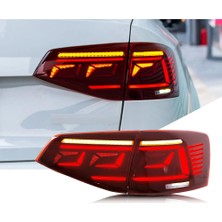 X Power Tuning Vw Jetta 2015.218 Uyumlu Passat B8.5 Dizayn LED Stop Lambası