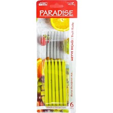 Gy Atelier Paradise Paslanmaz Çelik Meyve Bıçağı Seti, Sarı