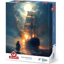 Gy Atelier Alevlerin Ardında 1000 Parça Puzzle