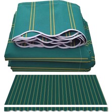 Gy Atelier Bu Geri Çekilebilir Veranda Tente Kumaş Yedek Üst Kapak, Güneşlik Tente Kılıfı Yedek Kumaş (Çerçevesiz) Uv Koruması Geri Çekilebilir Güneşlik Üst Kapak Pencere Kapısı Için (5X3M (16X10