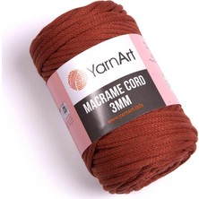 Gy Atelier Art El Örgü Ipi Macrame Cord 3 Mm, 785, 2X500 gr