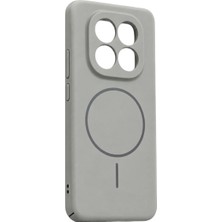 The Gencoo Xiaomi Redmi Note 14 Pro 4g Mika Pc Magsafe Kapak - Gri
