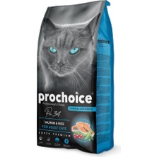 Gy Atelier Pro 34, Yetişkin Kediler Için, Hipoalerjenik, Somon Balıklı ve Pirinçli Kuru Mama, 2 kg