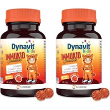 Gy Atelier Kids Immukid Gummies 60 Çiğnenebilir - Çocuk Için C, D Vitamini,çinko,kara Mürver-Bağışıklık&amp;enerji (2 Paketi)