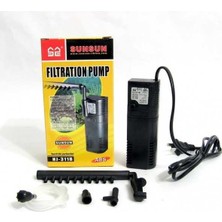 sicce Sunsun HJ311B İç Filtre 300 L/h 2 W Küçük Akvaryumlar İçin Yönlendirilebilir Hava Üfleme Özelliği
