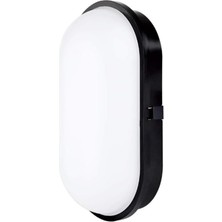 Gy Atelier Su Geçirmez 20W Siyah Kasa Gün Işık 4200K Bahçe Teras Banyo Iç Dış Mekan LED Işık 2000LM (1 Adet)