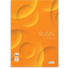Gy Atelier Etika A4 Çizgili Defter 120 Sayfa Tel Dikişli Okul Defteri 60 Yaprak