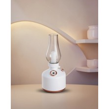 Nemere Ledli Retro Gaz Lambası Görünümlü Buhar Püskürtücü UCZZZ0621LAMBANEMLENDİRİCİ