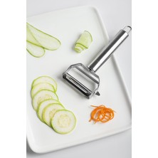 Gy Atelier Paslanmaz Çelik Sebze Meyve Julyen Soyucu &amp; Doğrayıcı 17 cm
