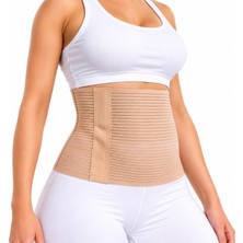 Gy Atelier Doğum Sonrası Toparlayıcı Korse Lohusa Korsesi Abdominal Sezeryan Ameliyat Sonrası Ayarlanabilir Esnek Fıtık Misinalı Bel Korsesi