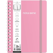Gy Atelier Nota Bene Spiralli Premium Sert Kapak Defter, 21X29,7 Cm, Çizgili