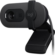 Logitech Brio 90 2mp Full Hd 1080P 30FPS Rightlight 2 Dahili Mikrofon Gizlilik Kapaklı USB Webcam Grafit 960-001581