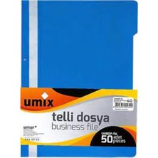 Gy Atelier Umıx A4 Tellı Dosya 50'li Mavı