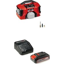 Gy Atelier Pressıto 18/21 - Solo, Akülü Kompresör ve Einhell 18V 2,5 Ah Pxc Starter Kit (Başlangıç Seti)