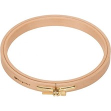 Tr Nurge 8mm Vidalı Ağaç Kasnak - No:5 Nakış Kasnağı - 220MM - 8mm No:5