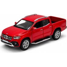 Tr Kinsmart 1:42 Mercedes-Benz X-Class Çek Bırak Die-Cast Pickup, Açılabilir Kapılı Koleksiyon