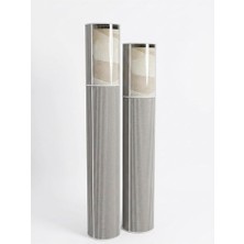 Gy Atelier Pencereli Halı Hurcu Gri Çizgili – Fermuarlı Toz Geçirmez Organizer Hurç, Büyük Kapasiteli Saklama Torbası (1 Adet) (4m² 38X170 Cm)