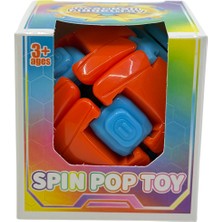 Elit Spın Pop Dönen Stres Topu Turuncu
