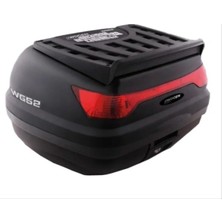 Tr Wogen 52 Lt Motosiklet Arka Çanta Üst Bagaj Sırt Dayamasız Basic Model Siyah Bagaj Topcase