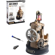 Gy Atelier Metal 3D Yapboz Mekanik Model Kitleri, Platsic Dıy Endüstriyel Şehir El Sanatları Hediyeleri (Mors Telgrafı)