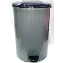 Tr Ayak Pedallı Jumbo Çöp Kovası 32 Litre Büyükboy Çıkabilen Iç Kovalı 40X33 H:50 Sağlam