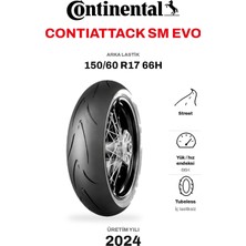 Continental Contiattack Sm Evo 150/60 R17 66H Arka Motosiklet Lastiği (2024)